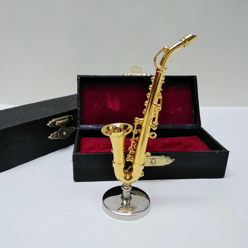 迷你萨克斯西洋管乐模型摆件