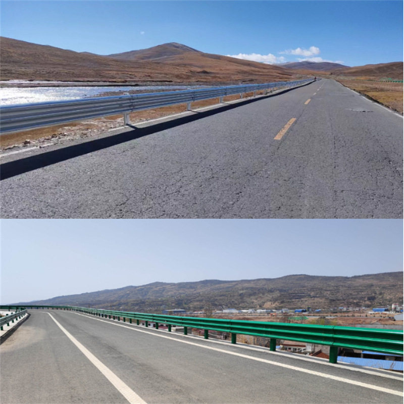 高速公路镀锌波形防撞护栏