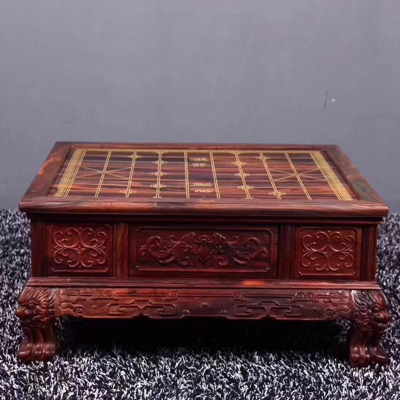 木质虎脚三棋实盘木零象棋桌围棋桌用jtgy-097两用售