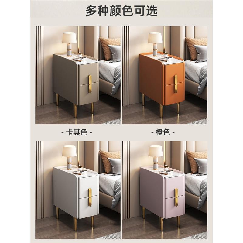 迷超柜窄简约头柜收MDY0091纳柜轻床床边小型实木你现代储物柜cm