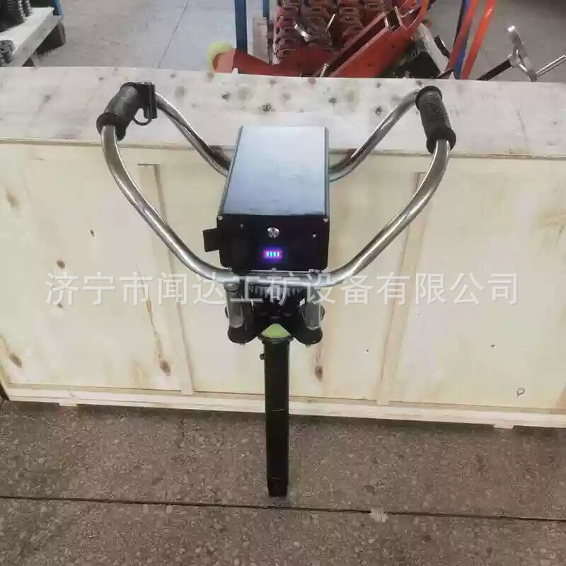 铁路LD-4.2锂电捣固镐石渣夹实内燃捣固机钢轨线路便携式捣固机