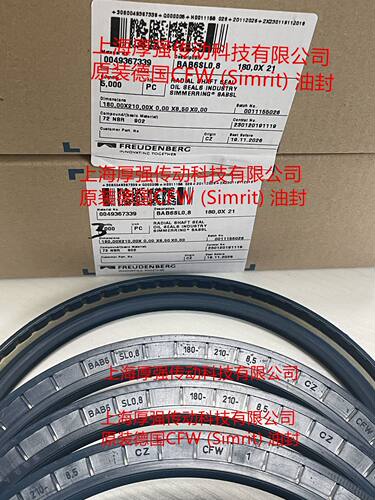 德国Simrit/FREUDENBERG科德宝油封A CFW1 BAB6SL0.8  160-200-10