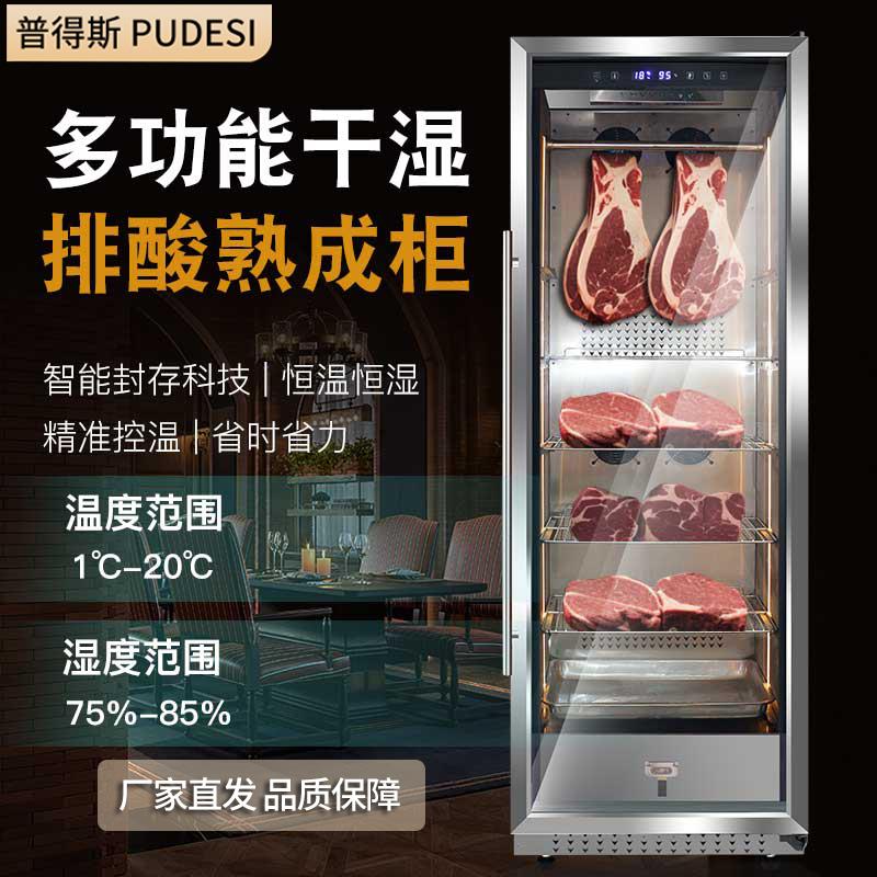 普得斯商用熟成柜挂肉柜挂肉架深海鱼熟成柜干式熟成柜挂肉冰柜