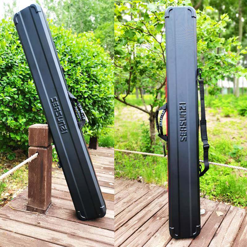 新渔款长1.6/1.5米加具包硬壳鱼竿包竿包包防水杆包海竿路BOI亚包