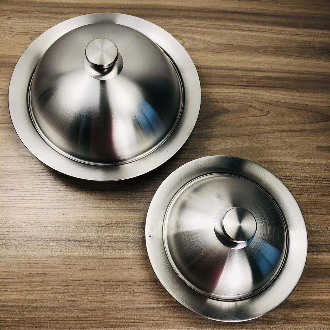 04外DSS贸尾货不锈钢飞碟蒸片盘含盖百搭蒸架蒸架蒸笼隔接水盘02-