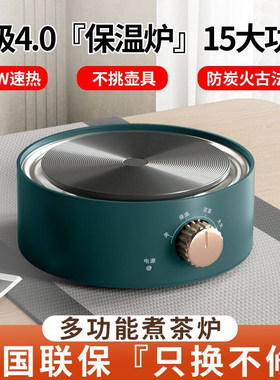 电热炉800W家用小电磁炉煮茶器咖啡摩卡壶加热炉迷你保温炉电陶炉