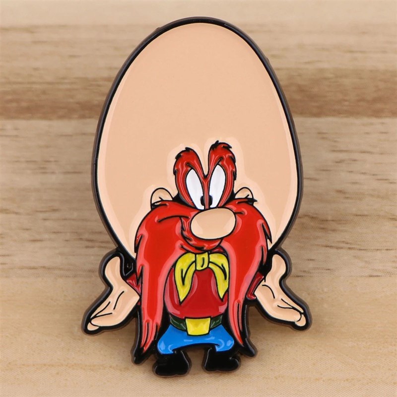 Cartoon Enamel Pin Funny Animals Brooches PFor Women Lapel