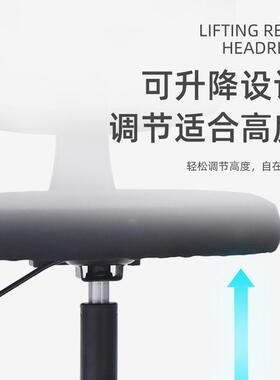 小桌椅子无扶手电脑升W2101降办书公室小型转椅家用舒靠背适简椅