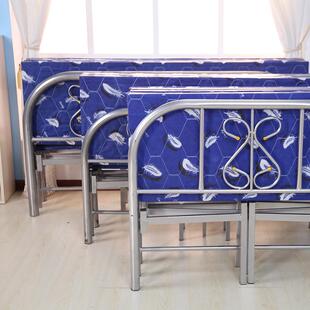 四折拉床携单人收折纳折叠铁架MYG加床午便休单人床四床可折叠固