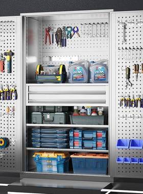 不锈KY-57471钢工具柜物重型收纳柜工厂汽修车位库间车五间加厚抽