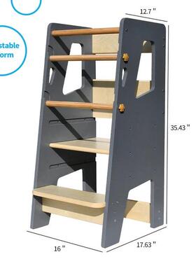 儿手童EOH洗实习木蒙氏学台塔洗漱阶梯脚踏凳儿童洗脸池梯子