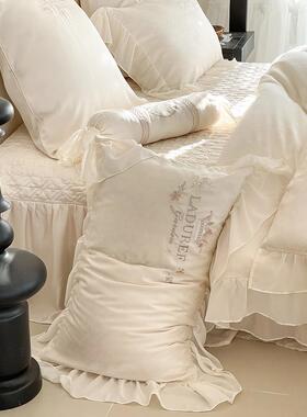 AI6春夏凉感10L0支天绣丝提花四件ZAW套古复花卉刺裸睡被套床裙床