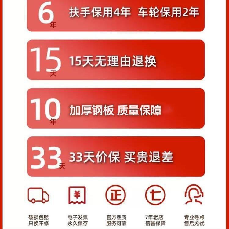 钢板小推车拉货拖车折叠小拉车家用手推车搬运车便携厚重型平板车