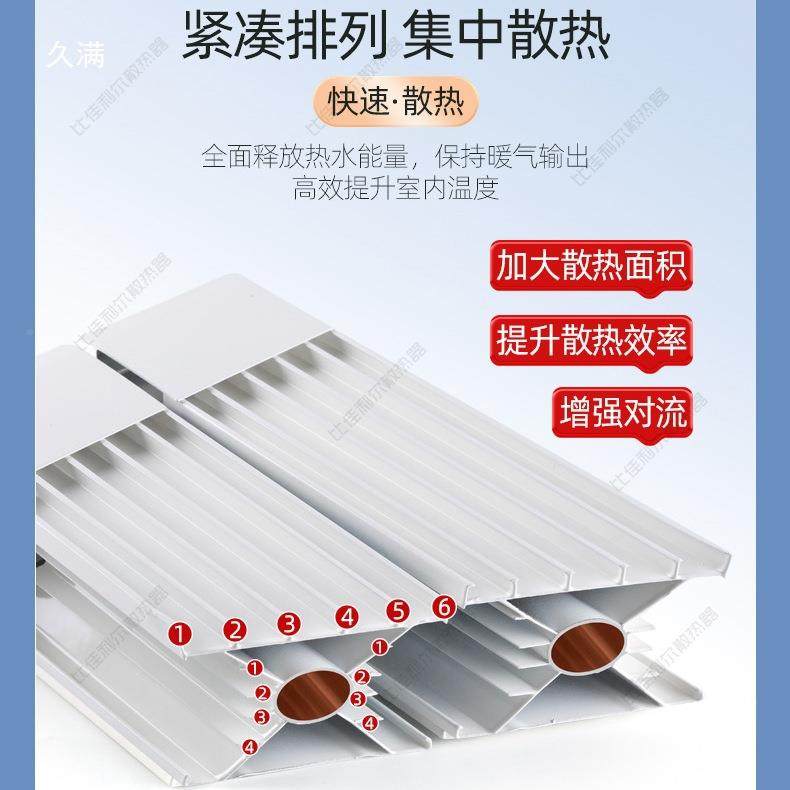 暖气片铝家用铜复无品牌/合中供暖暖壁挂式散热器客集厅水散热片