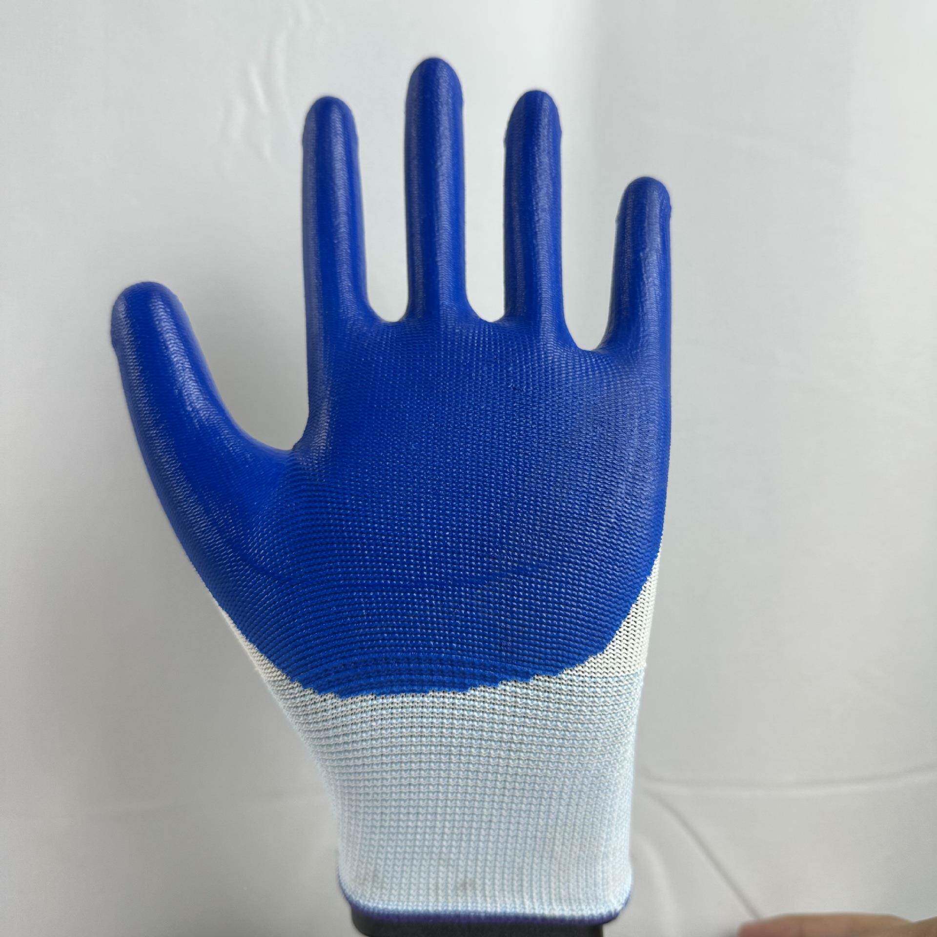 源厂地家工耐FJO磨丁腈头手套劳保耐耐用建筑工地维修劳保工磨作