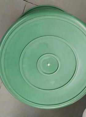 源头厂家垃二分带类桶盖大圆桶工业圾用塑料垃TJZ圾商桶可定制