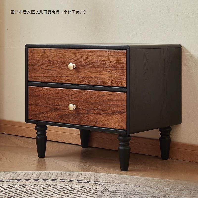 法式复古木质抽屉式实理木床头用柜F120#家整柜简储约收纳柜卧室,住宅家具,其它柜类,淘宝优惠券,粉丝福利购,淘宝优惠卷