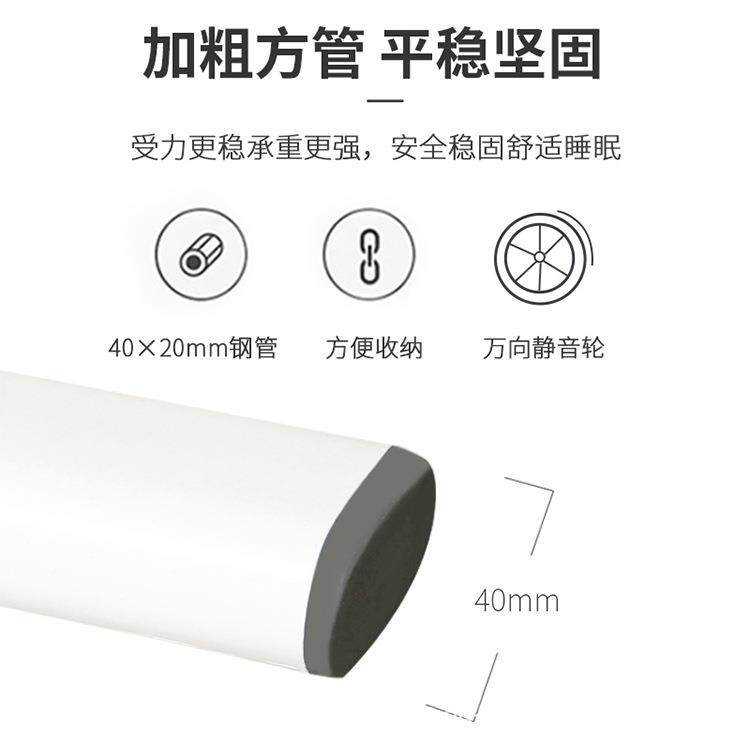 休折叠床办公室午床木板家用DRN午海睡床绵床二折床厂家可