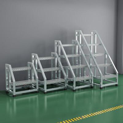 工业梯子移货动梯库超市攀爬CKS台阶梯踏步梯台阶货板梯脚踏台阶