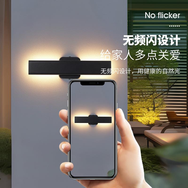 外led防水壁灯多规户外别墅照明室灯阳大8079台格门围墙极简壁灯