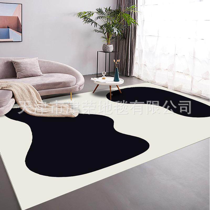 现代简约象系列地毯YTB全客吸厅沙发茶几抽垫子水耐脏防铺滑圈绒