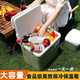 户外保温箱露营商用摆摊冰桶家用便携野餐保冷保鲜冷藏箱车载赢朔