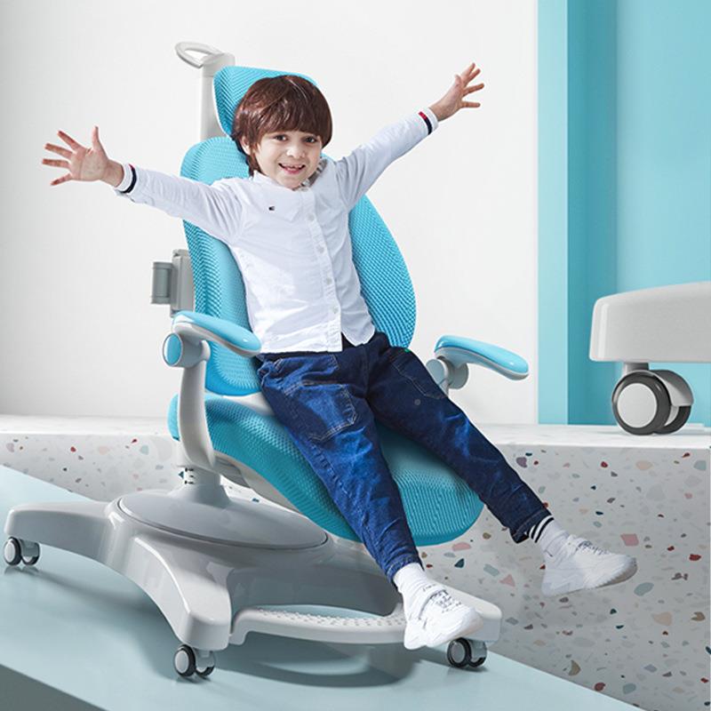 木现装货PAN儿童学书习桌椅套家用实桌电动升降写字桌子可调节小