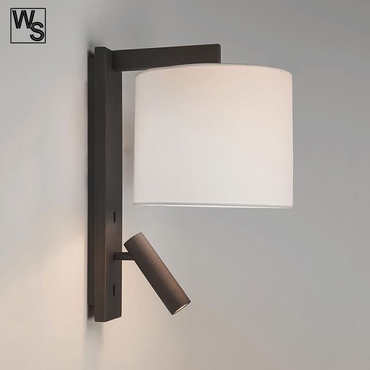 CE认证非标工程床头壁客灯酒WA-SL035店板房样房壁灯阅读灯子母带