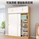 衣柜倪晟家用卧室门推拉儿简童收纳柜子小户型出租用易房组装 储物