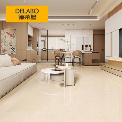 德莱堡 1200x1200通体大理石瓷砖别墅大平层防滑耐磨大规格地砖