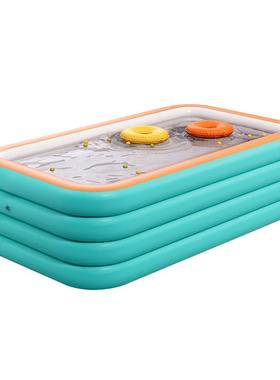 桶家沐用AL101702折叠充气浴缸双人洗澡浴盆成人浴盆大人坐全身泡