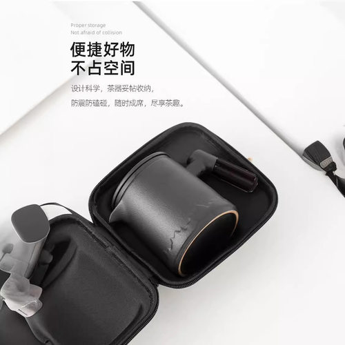 便携式旅行茶具户外随身功夫泡茶壶茶杯小套装简易露营快客杯出差