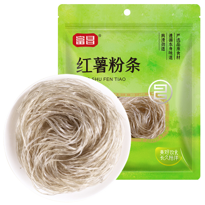富昌红薯粉条  红薯粉丝圆粉条火锅酸辣粉米线宽粉麻辣烫干货劲道