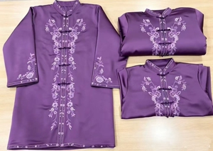 高档女士寿衣真丝刺绣七件套寿服寿终衣服冲喜增福百年服全套配齐
