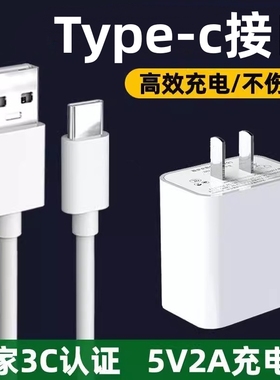 适用小天才Q5/Q8/X50点读笔充电线翻译笔Typec冲电线tipc扫读笔英语学习机topc电源适配器5V2A充电器套装正品