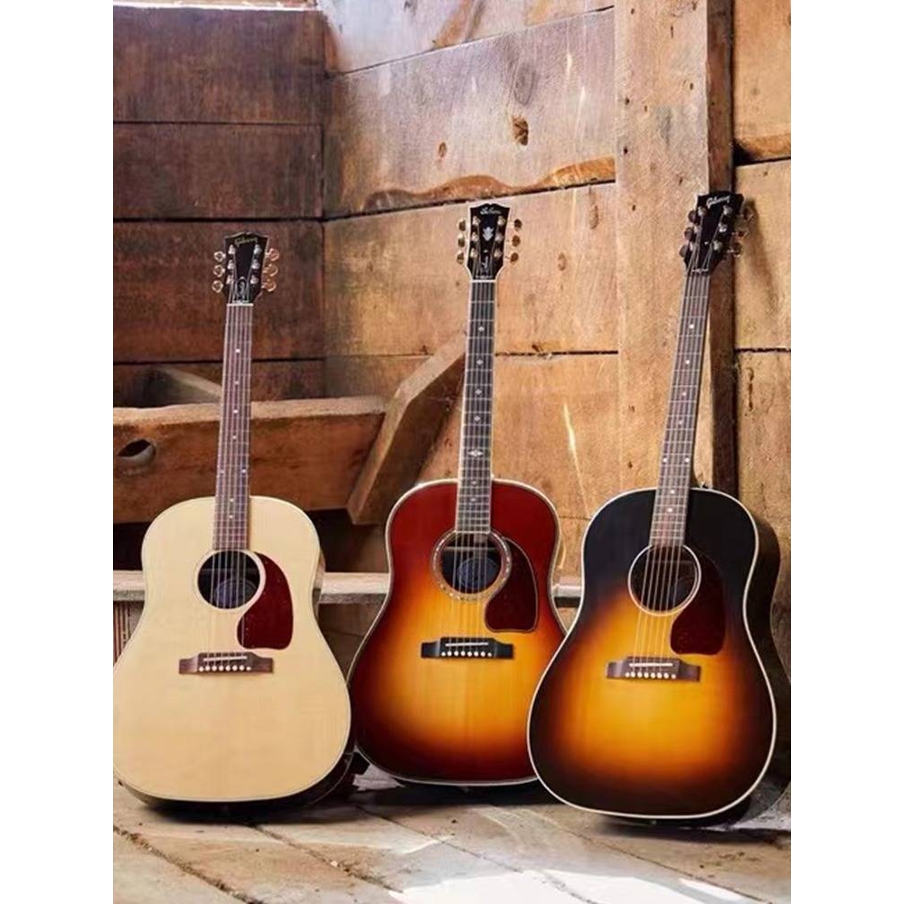 可 Gibson吉普森吉他SJ200蜂鸟DOVE鸽子j45美产行货studio全单