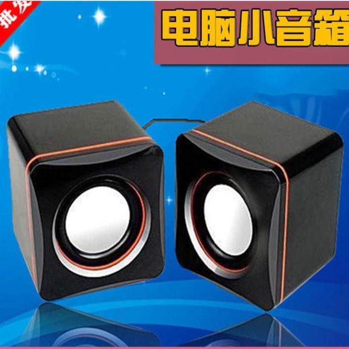 泡边小方块笔记本台式电脑迷你小音箱101便携式手机礼品usb小音响
