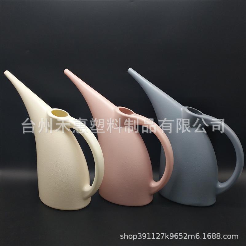 1L2L3L多色浇花喷水壶 灌溉工具 塑料浇水壶大象洒水壶长嘴壶