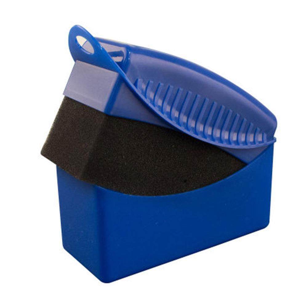 车用轮胎刷上光上蜡涂油海绵刷内饰边角擦打蜡海绵擦