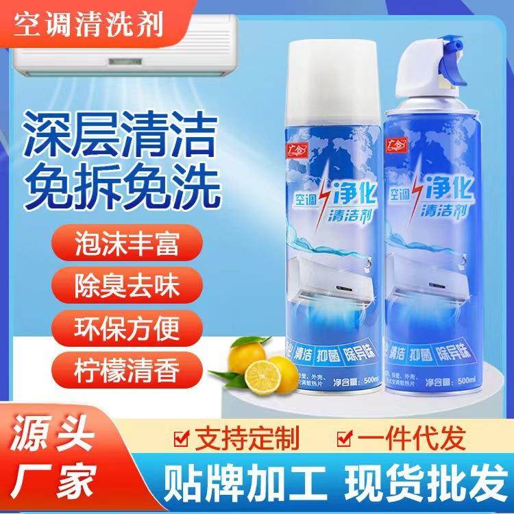 空调清洗剂家用汽车涤尘挂壁立柜泡沫型清洁剂免拆免水洗厂家