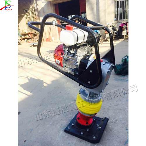 路面建筑面夯实机285 便携式地压设备 小型桥梁沟槽桥实桩冲击夯