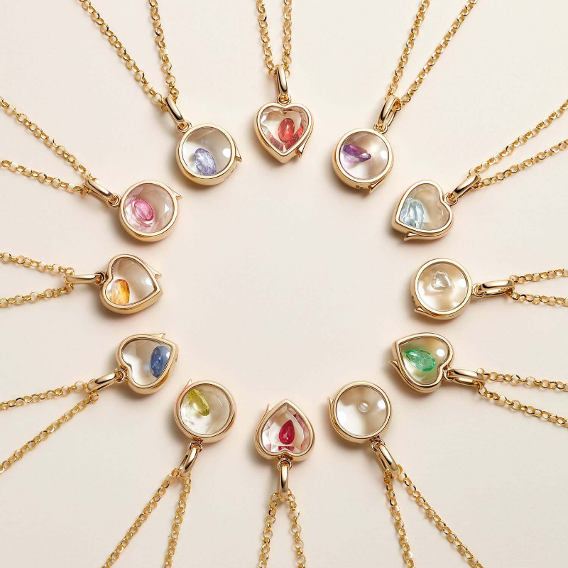 Loquet London 生辰石系列项链装饰（需搭配吊坠）［英国设计师］