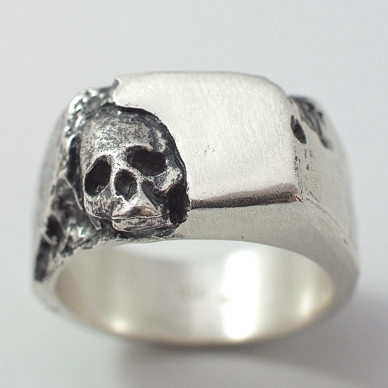 Blackrock Jewel · Skull signet 戒指［丹麦设计师］