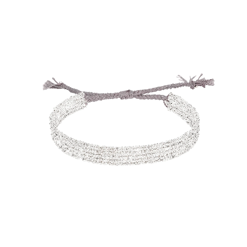 Marie Laure Chamorel · 818 银色 编织 手链［法国设计师］