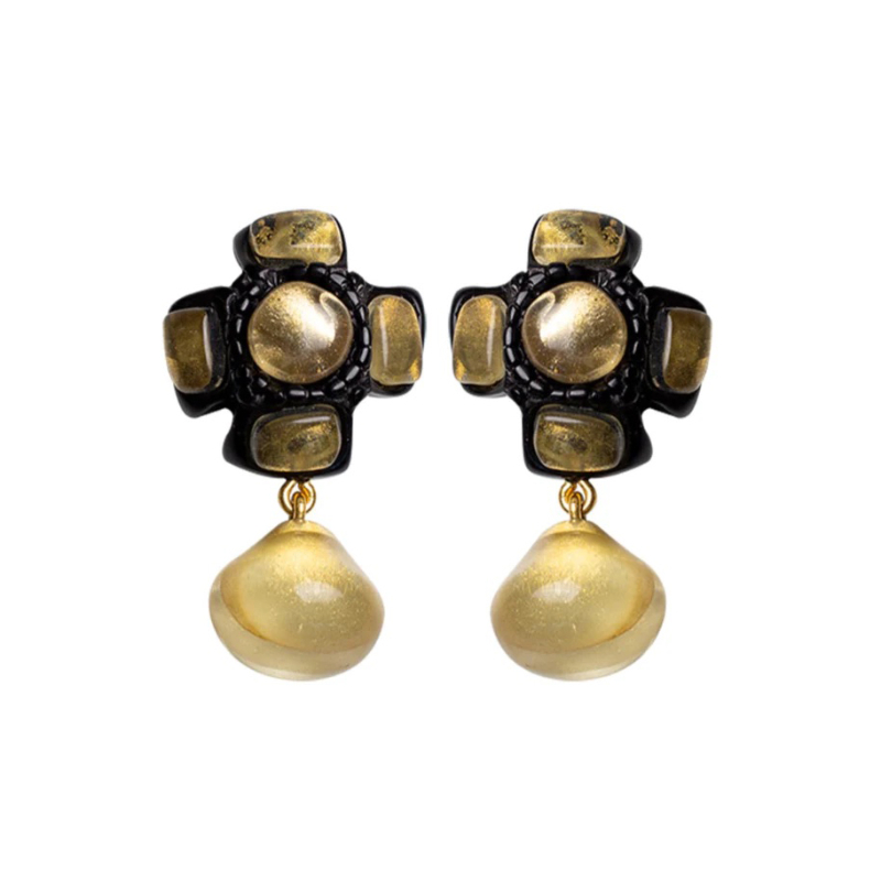 Dominique Denaive ·  十字 耳夹 （无需耳洞）［法国设计师］