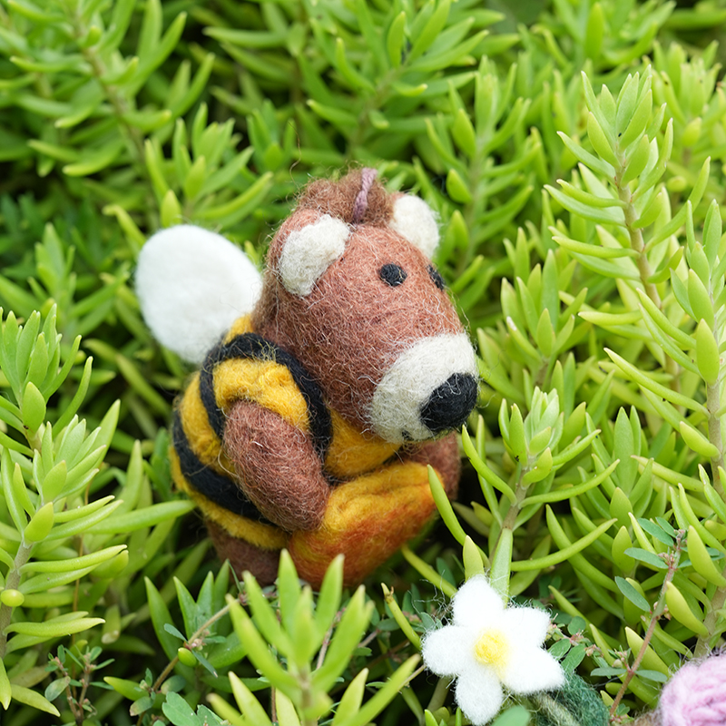 Felt So Good · Honey Bee Bear 蜂蜜熊 挂件［英国设计师］