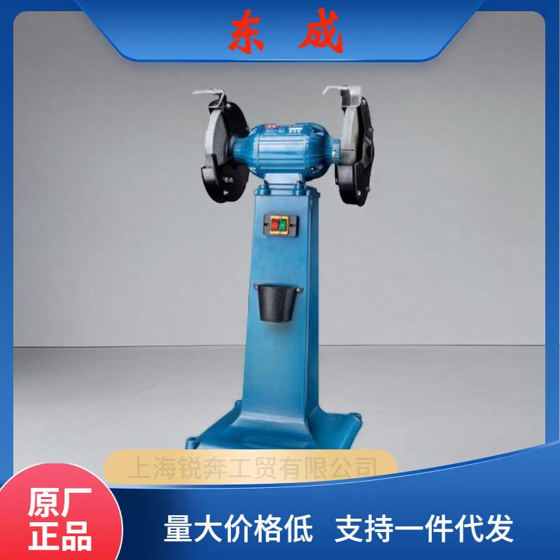 东成S3E-FF-250L落地砂轮机三相电/380V工业级多功能磨石机