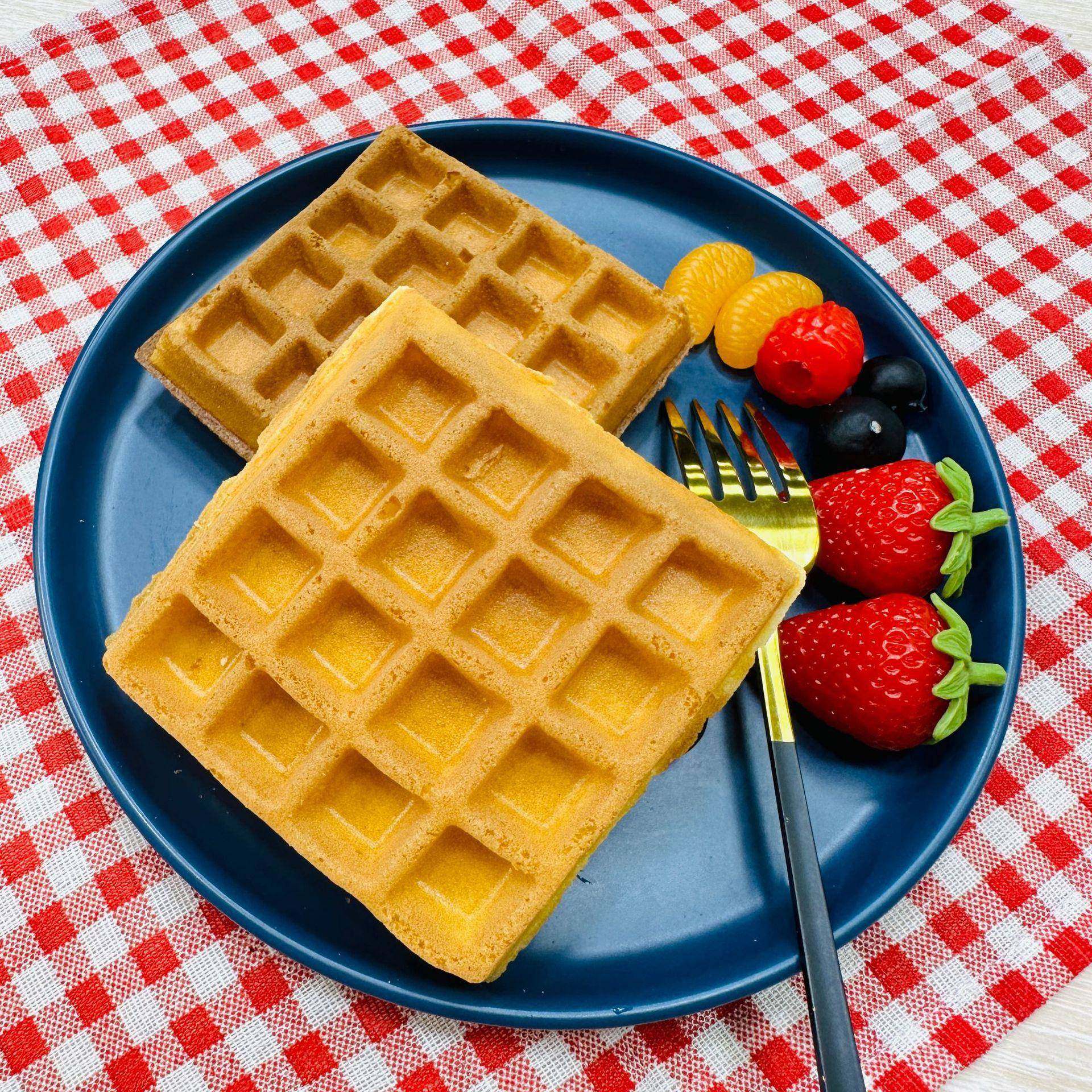 广州商用电数字版比利时华夫饼机不粘锅受热均匀烤饼机不锈钢