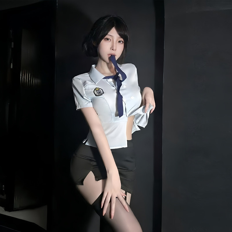 性感女警制服纯欲趣味情调内衣套装角色扮演OL夜店女王秘书职业装