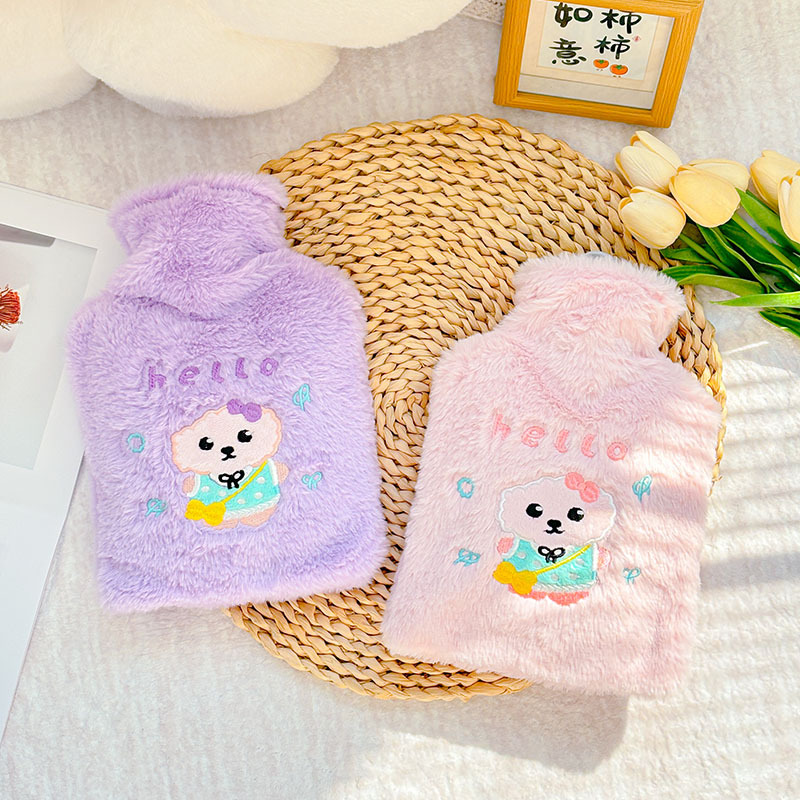 冬天热水袋注水式新款暖水袋热敷宫寒暖肚子女学生灌水暖手宝防爆